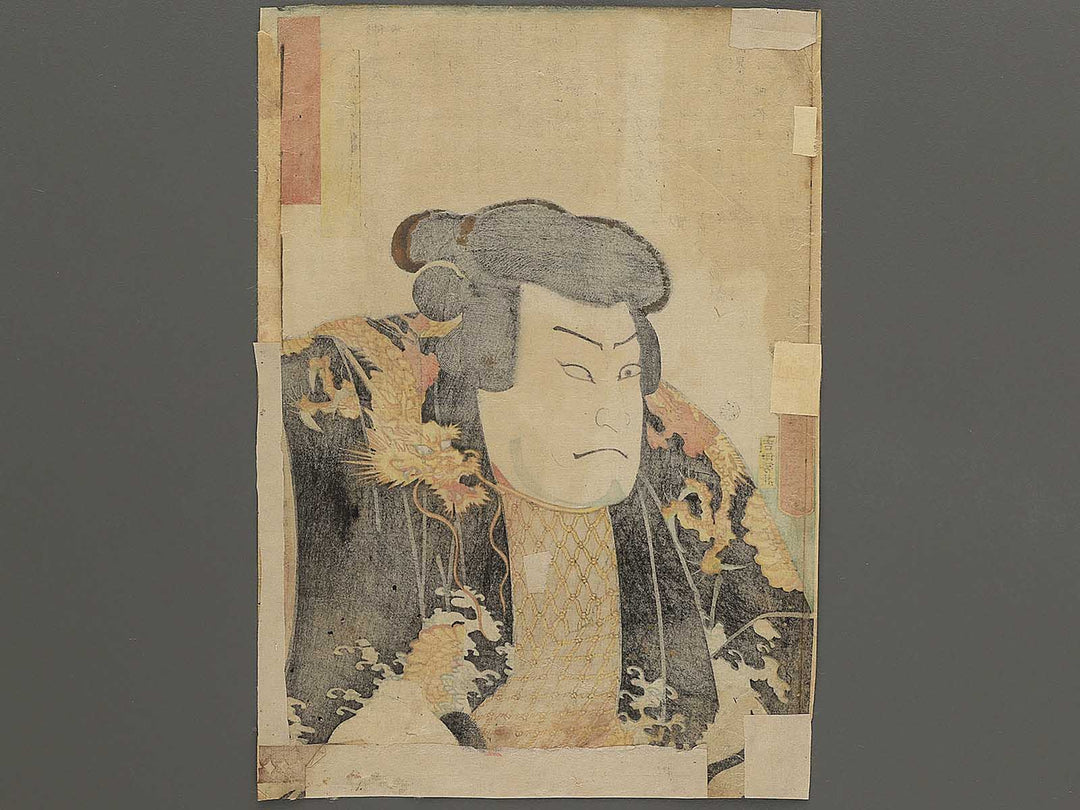 Shinto Okuji Nakamura Utaemon from the series Kinsei suikoden by Utagawa Kunisada(Toyokuni III) / BJ349-062
