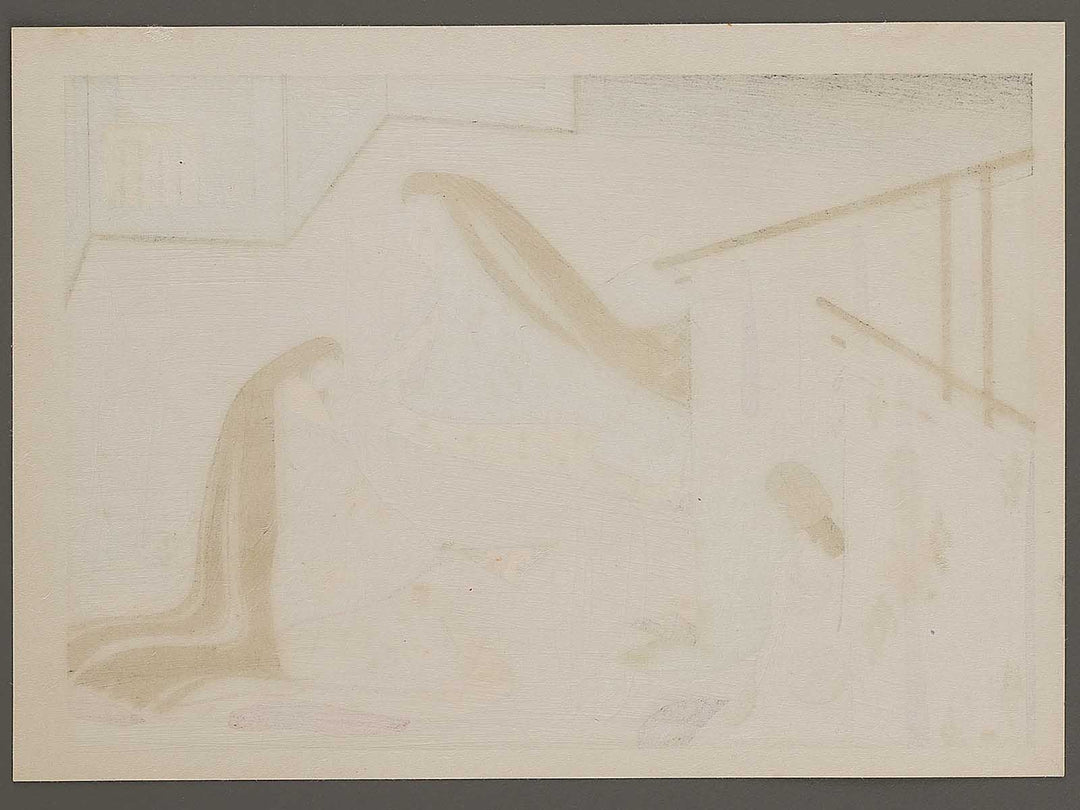 KASHIWAGI from the series The Tale of Genji by Ebina Masao, (Medium print size) / BJ329-350