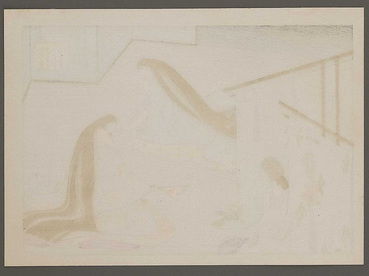 KASHIWAGI from the series The Tale of Genji by Ebina Masao, (Medium print size) / BJ329-350
