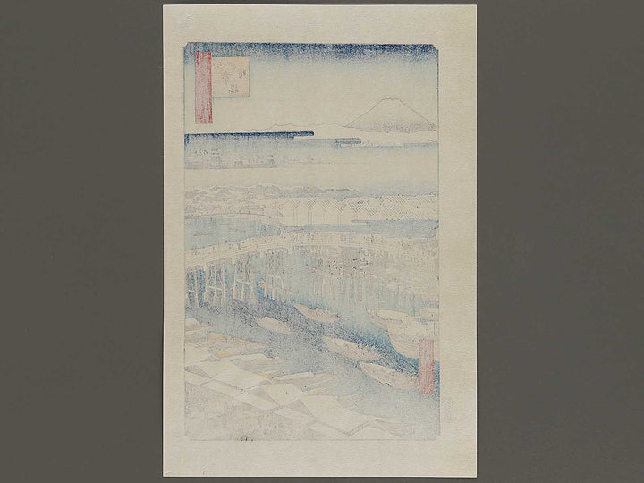 Clearing Weather after Snow at Nihonbashi from the series One Hundred Famous Views of Edo / BJ336-910