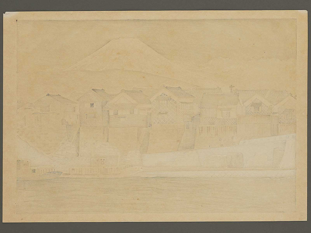 Numazu kako no Fuji from the series Fuji sanjurokkei no uchi by Tokuriki Tomikichiro, (Large print size) / BJ346-024
