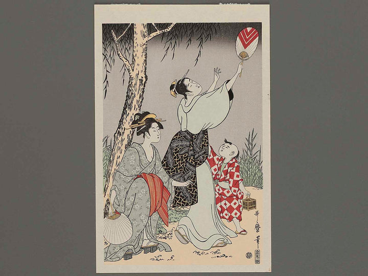 Hotaru gari by Kitagawa Utamaro, (Small print size) / BJ235-935