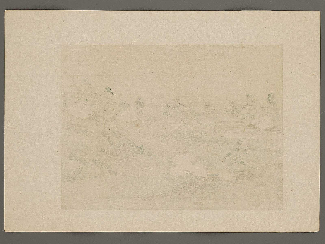 Sononi dosho yamabiraki from the series Ehon edo miyage by Utagawa Hiroshige, (Large print size) / BJ332-500