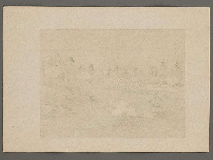 Sononi dosho yamabiraki from the series Ehon edo miyage by Utagawa Hiroshige, (Large print size) / BJ332-500