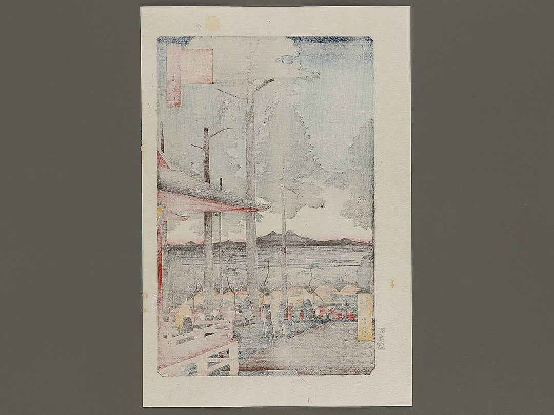 Oji Inari Shrine from the series One Hundred Famous Views of Edo by Utagawa Hiroshige, (Large print size) / BJ336-889
