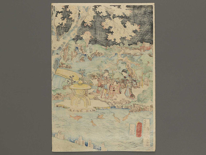 Hana no en murasaki no omokage by Utagawa Kunisada(Toyokuni III) / BJ336-168