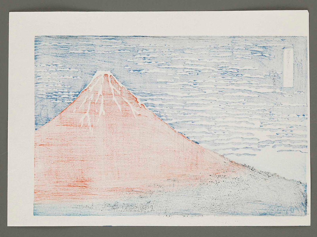 South Wind, Clear Sky from the series Thirty-six Views of Mount Fuji by Katsushika Hokusai, (Medium print size) / BJ288-498