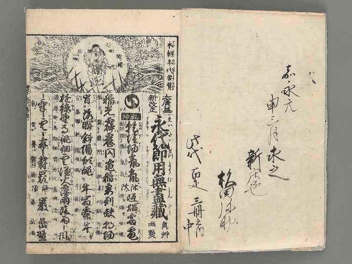 Shinsen dainihon eitai setsuyo mujinzo (thick book) / BJ216-426