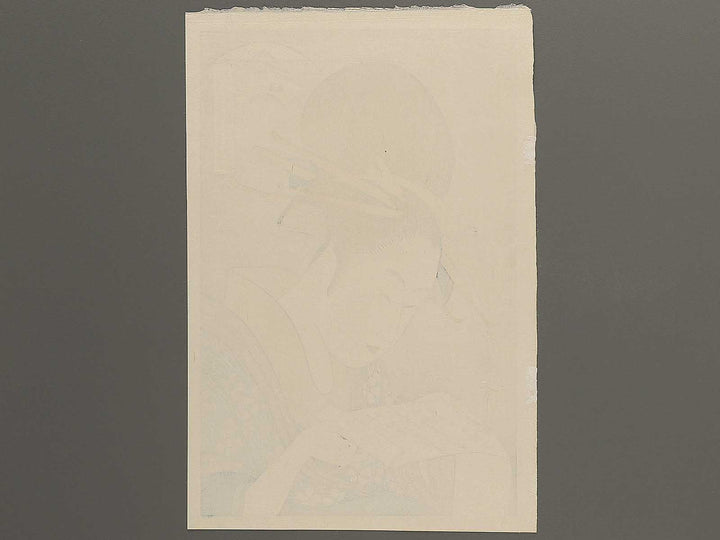 Toi no Tamagawa from the series Mutamagawa by Kitagawa Utamaro, (Large print size) / BJ352-212