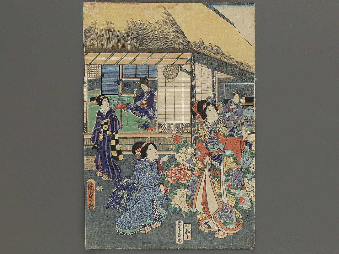Botan no sono imayo genji by Utagawa Kunisada II / BJ348-103