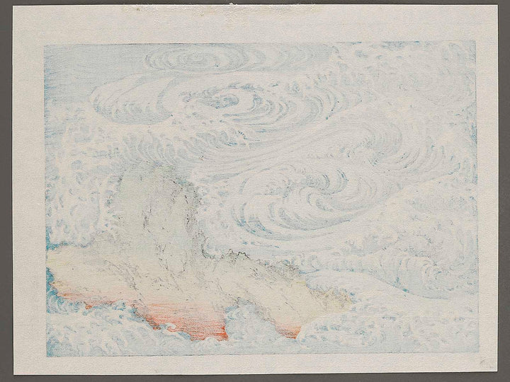 Whirlpools at Awa no Naruto from the series Hokusai manga by Katsushika Hokusai, (Medium print size) / BJ324-968