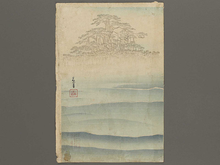 Akechi samanosuke Mitsuharu kosui noriuchi karasakimatsu no zu by Kobayashi Kiyochika / BJ325-192