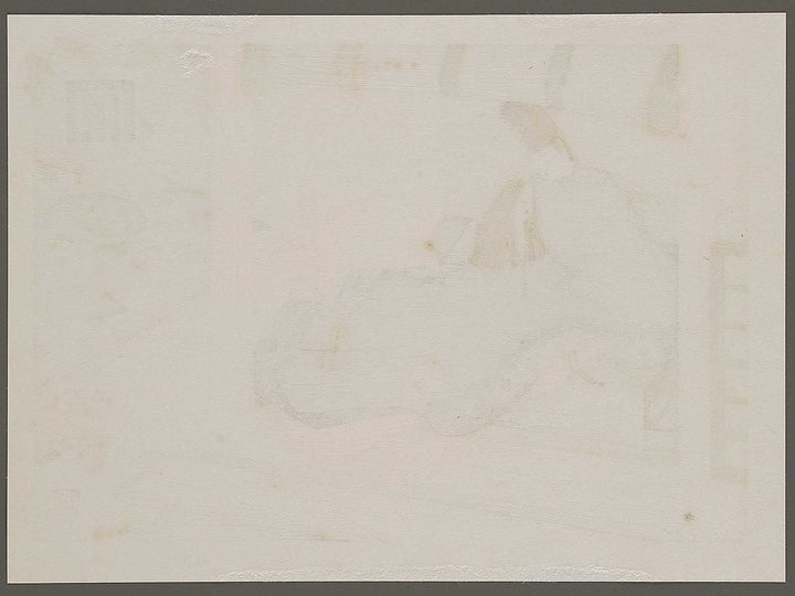 SUZUMUSHI(A Shinging Insect) from the series The Tale of Genji by Ebina Masao, (Medium print size) / BJ329-343