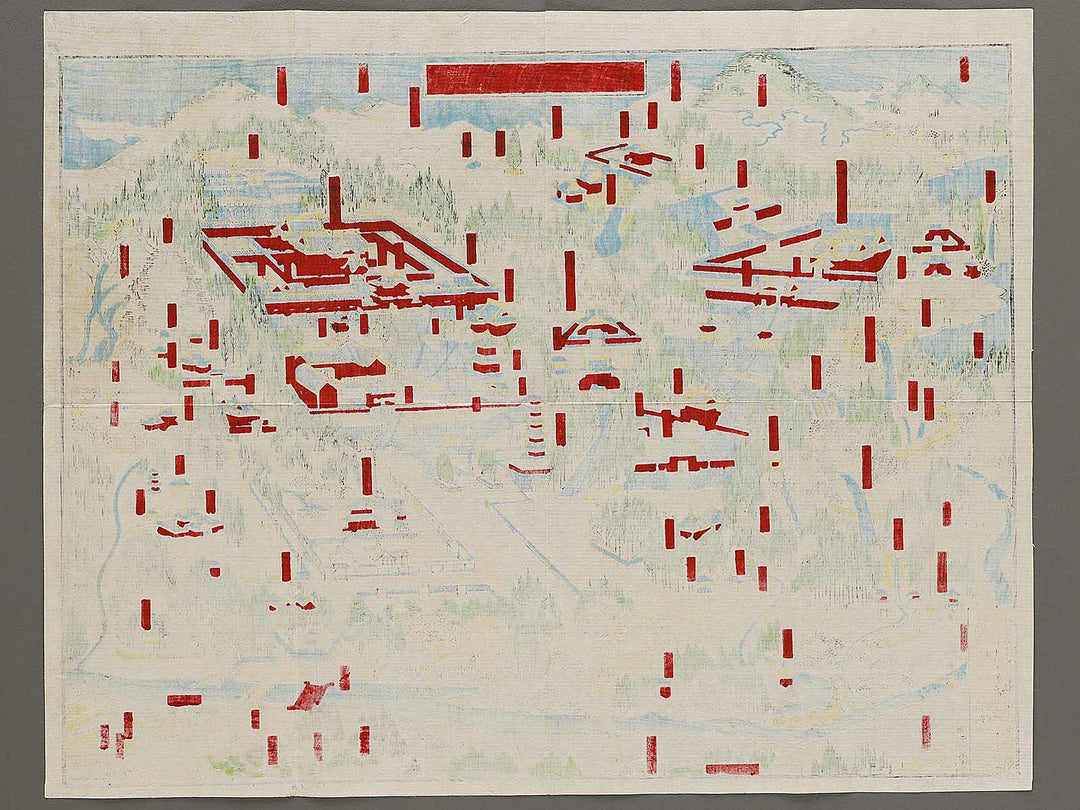 Map of Mt. Nikko by Onihira Kinshiro / BJ319-298