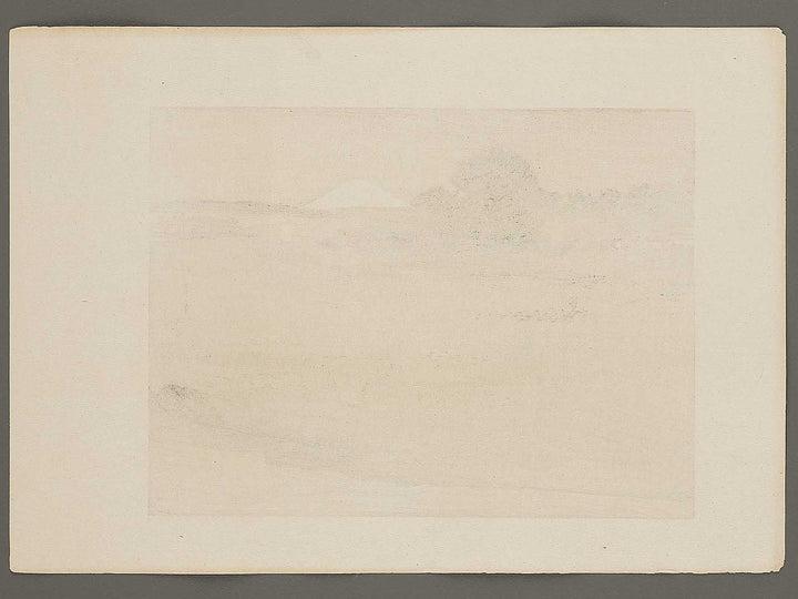 Rokugogawa watashi bune from the series Ehon edo miyage by Utagawa Hiroshige, (Large print size) / BJ332-080