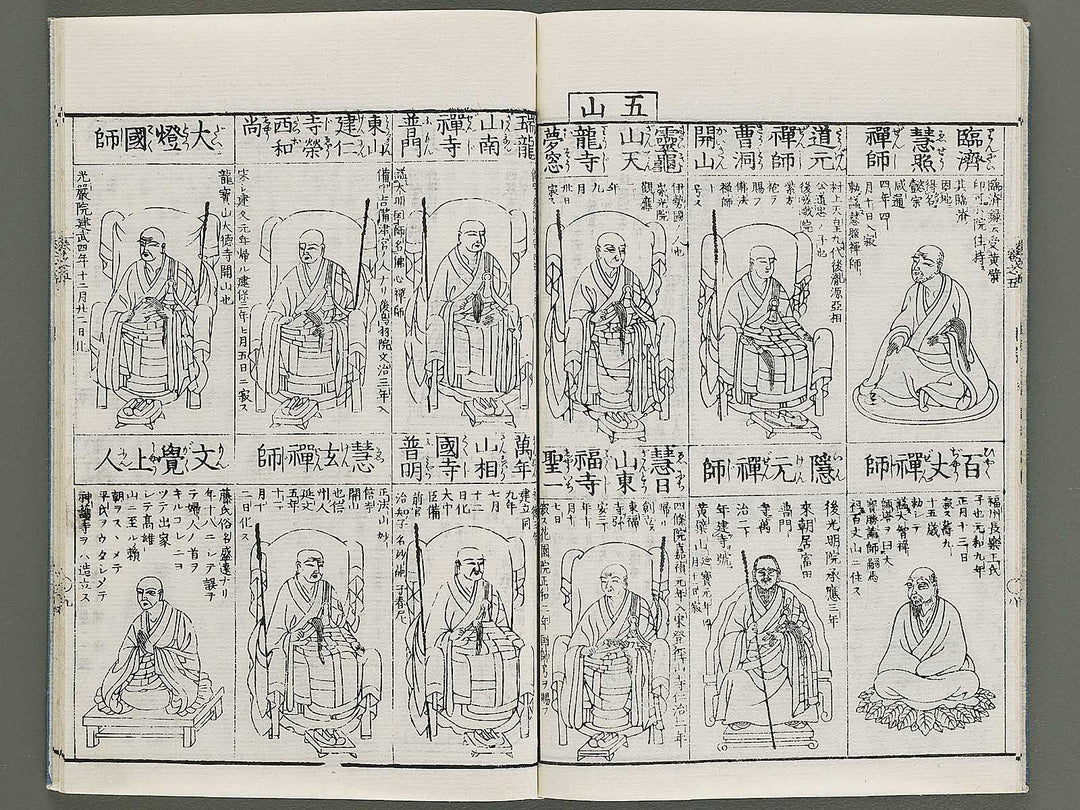 Zoho shoshu butsuzo zui Volume 5 by Tosa Hidenobu / BJ339-073