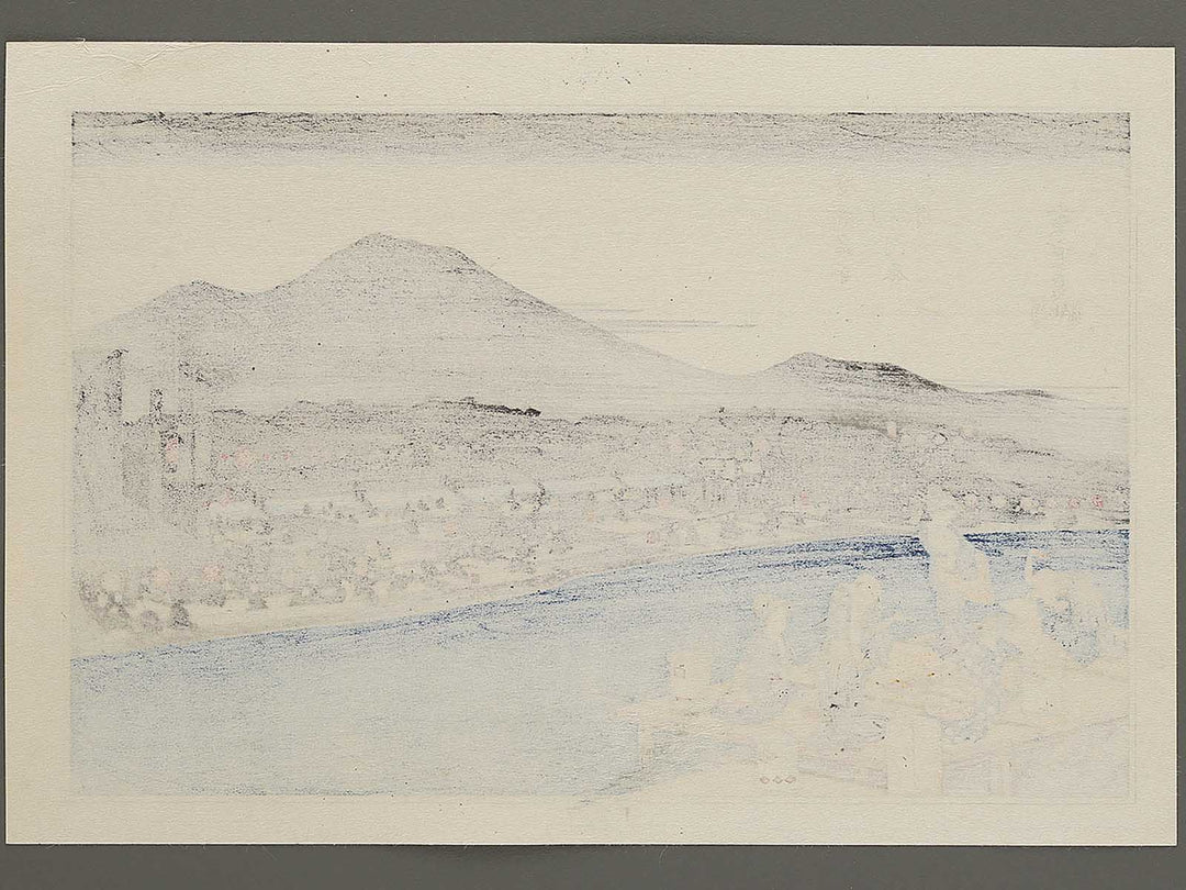 Shijo gawara yusuzumi from the series Kyoto meisho no uchi by Utagawa Hiroshige, (Medium print size) / BJ341-866
