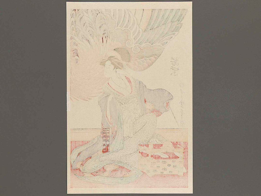 Wakamurasaki from the series Matsuba ro  by Kitagawa Utamaro, (Large print size) / BJ327-152