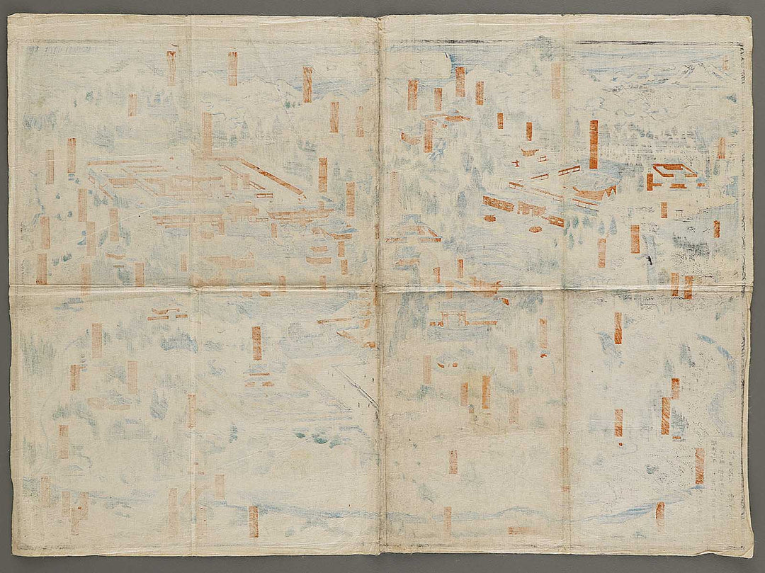 Map of Mt. Nikko by Onihira Kinshiro / BJ340-935