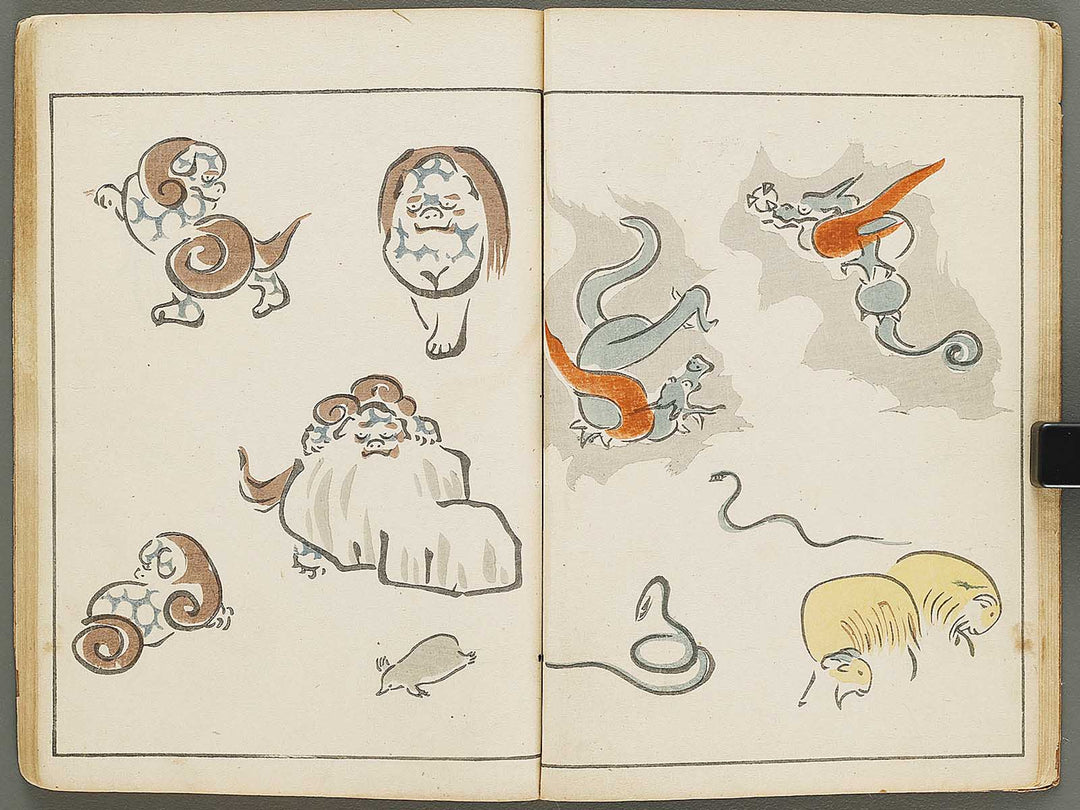 Choju ryakugashiki by Kuwagata Keisai / BJ325-808