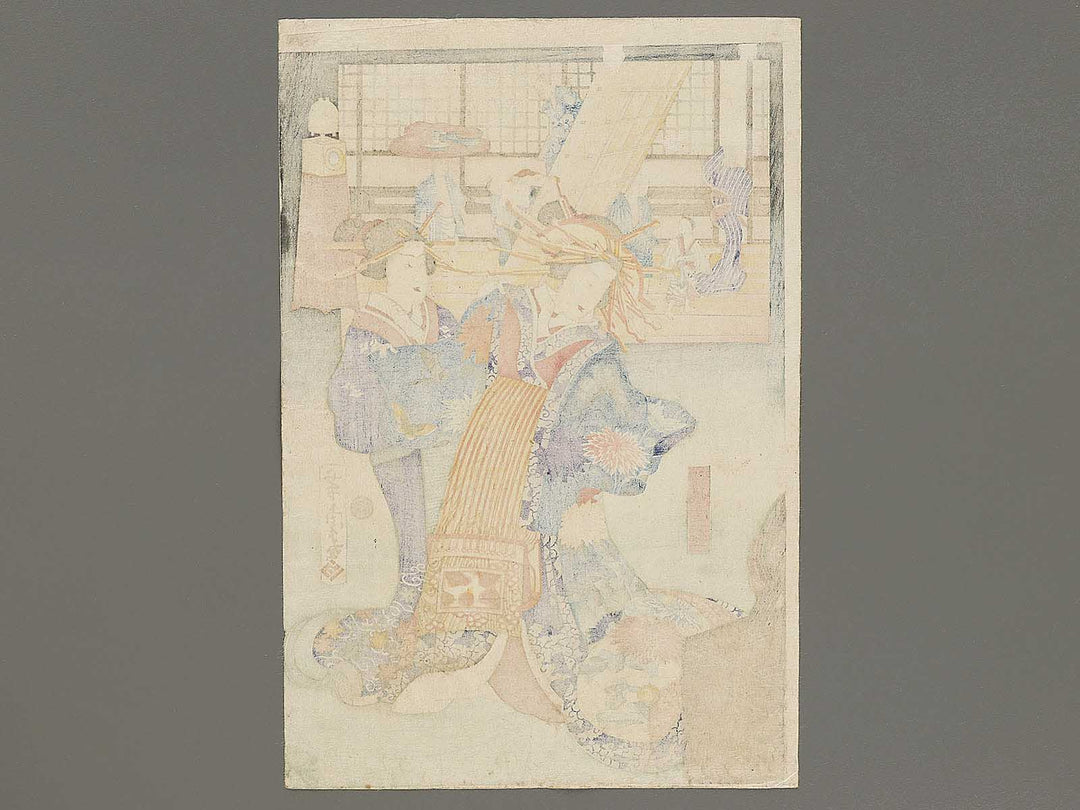 Ne no koku from the series Tosei juniji no uchi by Utagawa Yoshitora / BJ331-800