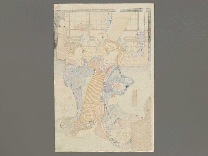 Ne no koku from the series Tosei juniji no uchi by Utagawa Yoshitora / BJ331-800