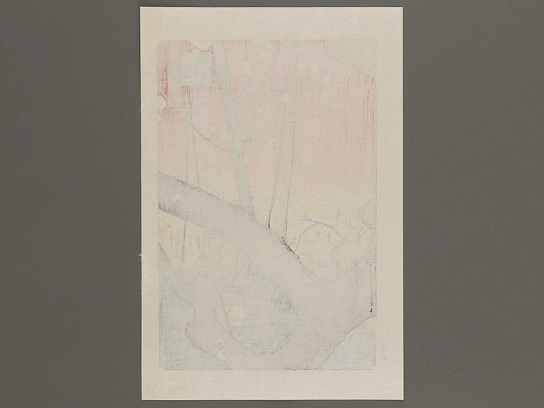 Plum Estate, Kameido from the series One Hundred Famous Views of Edo by Utagawa Hiroshige, (Large print size) / BJ336-966