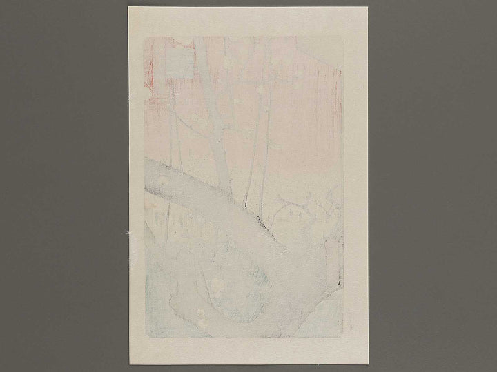 Plum Estate, Kameido from the series One Hundred Famous Views of Edo by Utagawa Hiroshige, (Large print size) / BJ336-966