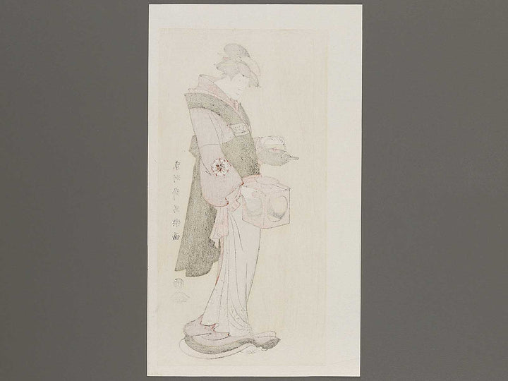 Matsumoto yonesaburo no nakai otsuyu by Toshusai Sharaku, (Medium print size) / BJ318-829
