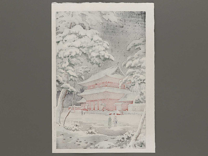 Zojoji no yuki by Tsuchiya Koitsu, (Large print size) / BJ325-290
