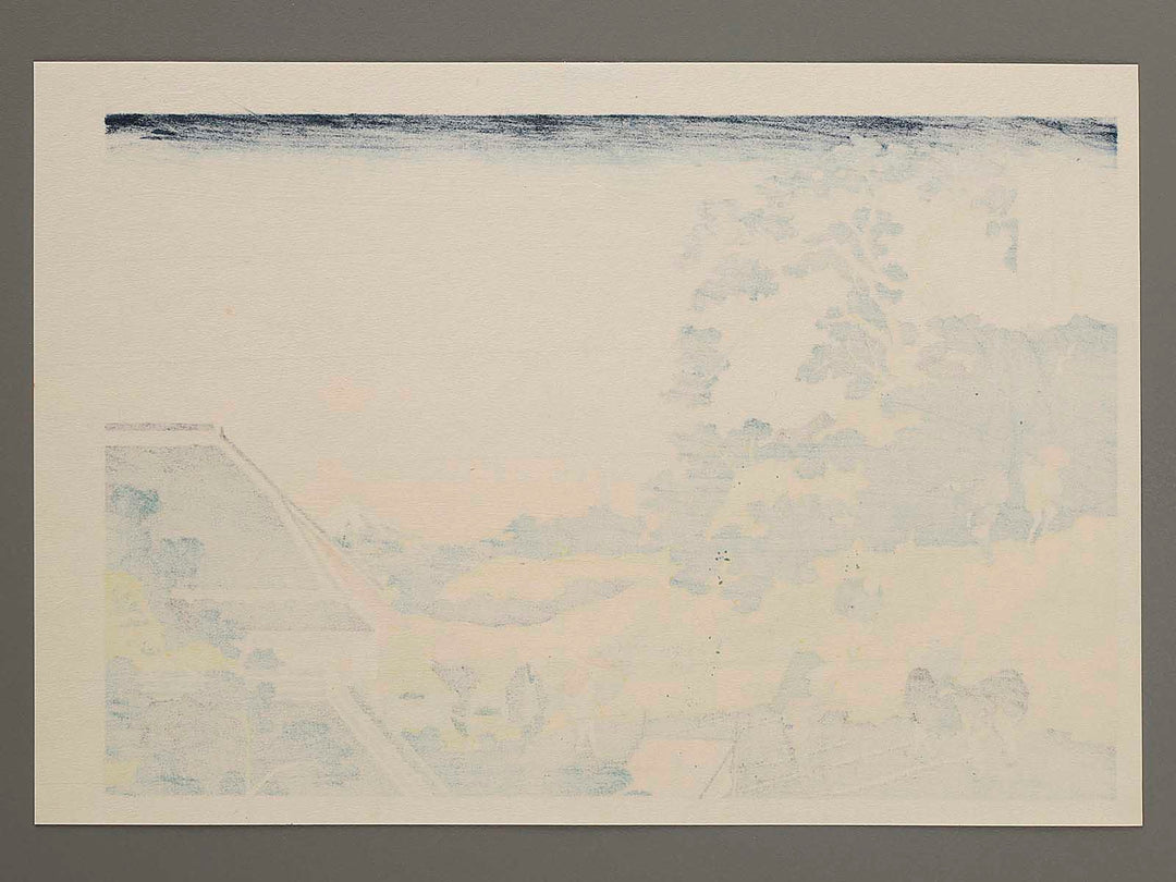 Surugadai in Edo from the series Thirty-six Views of Mount Fuji by Katsushika Hokusai, (Medium print size) / BJ283-535