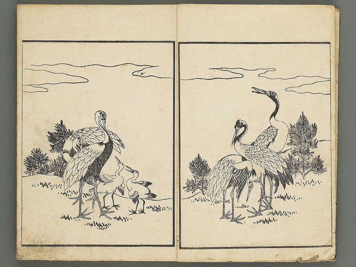 Kacho gafu by Asai Osui / BJ345-842