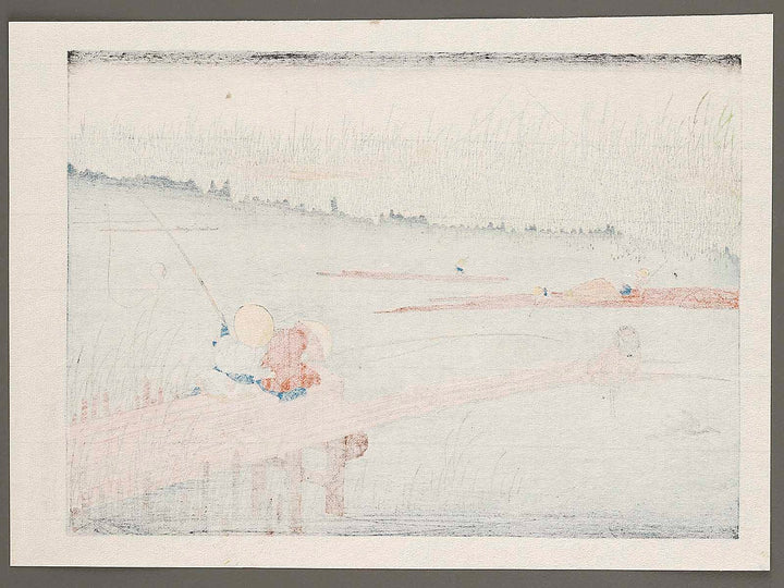 Ashinaka ikada no fuji from the series One Hundred Views of Mount Fuji by Katsushika Hokusai, (Medium print size) / BJ321-755