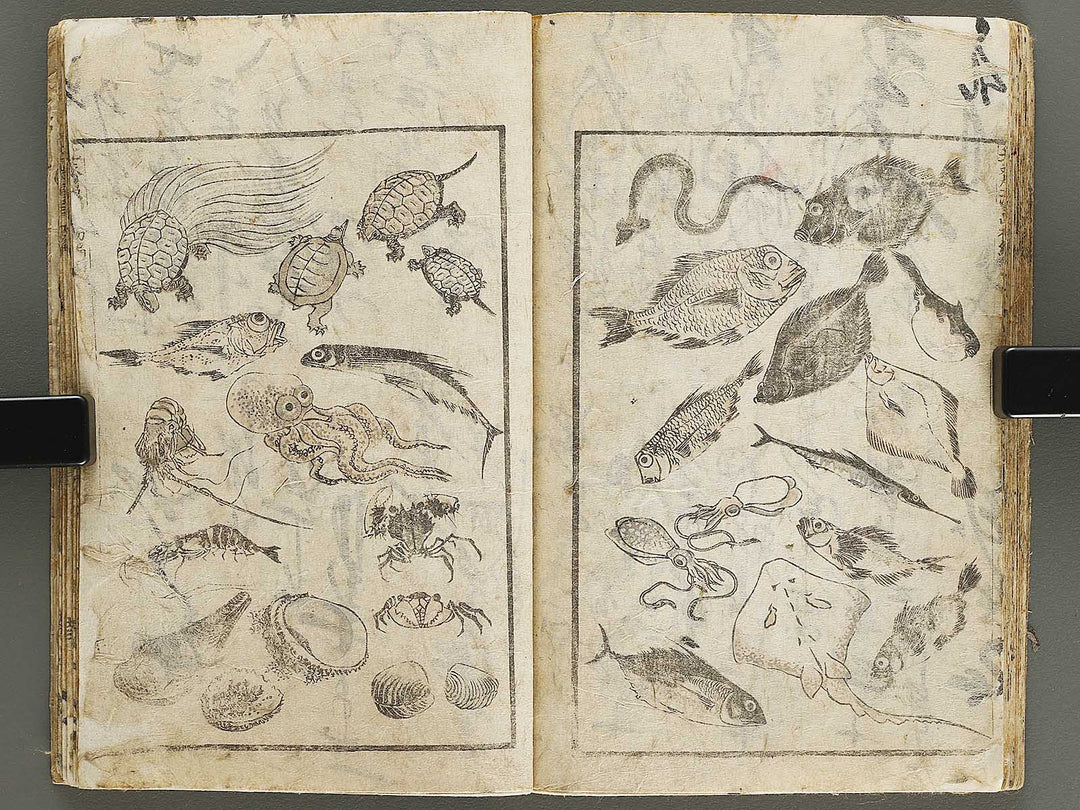 Hokusai manga Part 1 by Katsushika Hokusai / BJ328-426