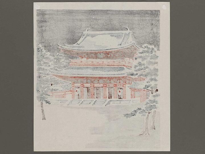 Heian jingu by Tokuriki Tomikichiro, (Medium print size) / BJ320-712