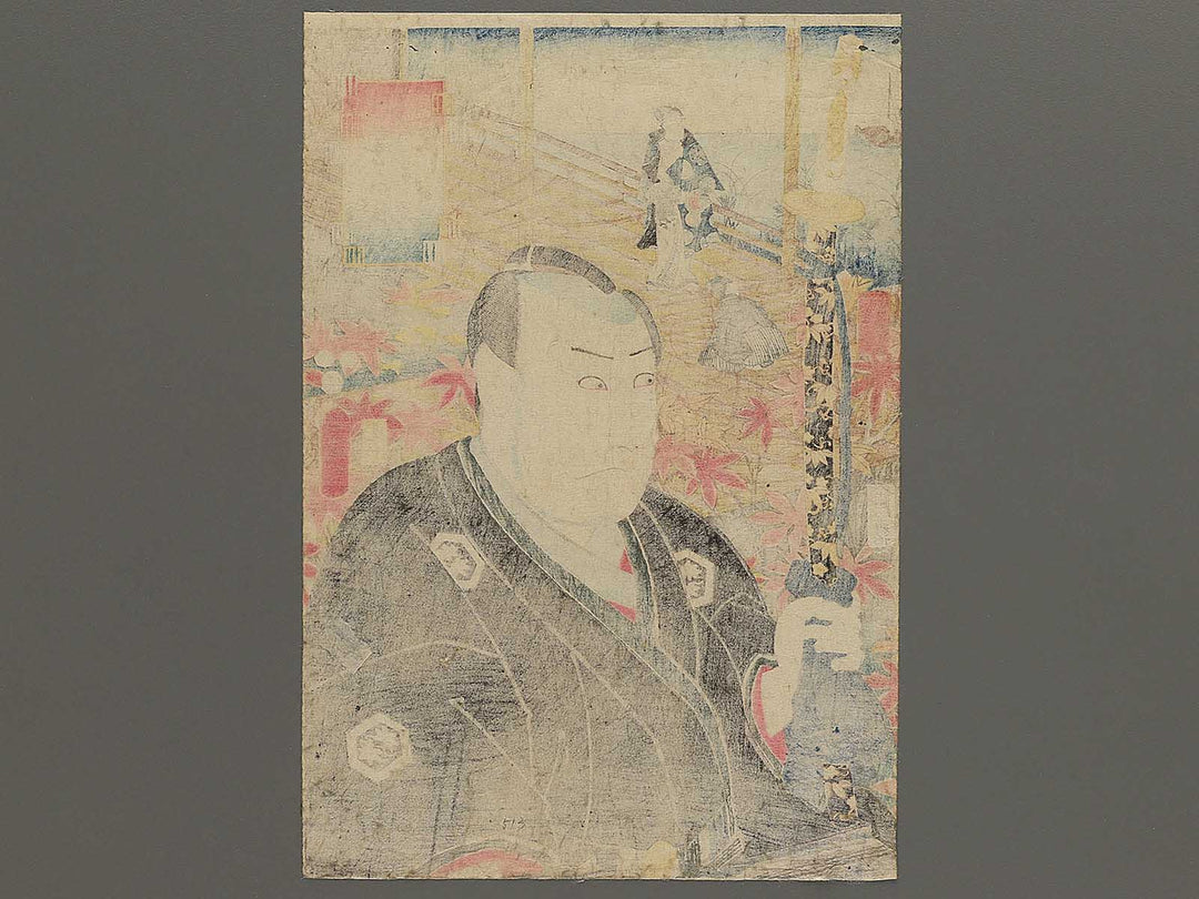 Dai juyon Miotsukushi from the series Edomurasaki gojuyonjo by Utagawa Kunisada(Toyokuni III) / BJ347-270