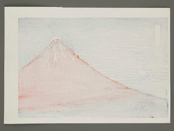 South Wind, Clear Sky from the series Thirty-six Views of Mount Fuji by Katsushika Hokusai, (Medium print size) / BJ288-484