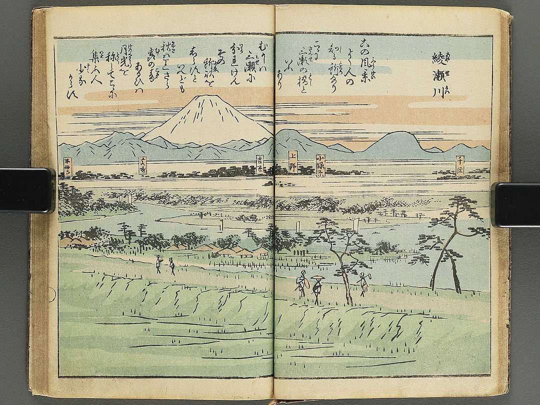 Ehon edo miyage Volume 8 by Utagawa Hiroshige / BJ343-875
