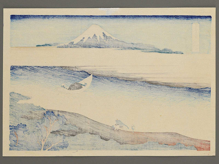 The Tamagawa River in Musashi Province from the series Thirty-six Views of Mount Fuji by Katsushika Hokusai, (Medium print size) / BJ348-957