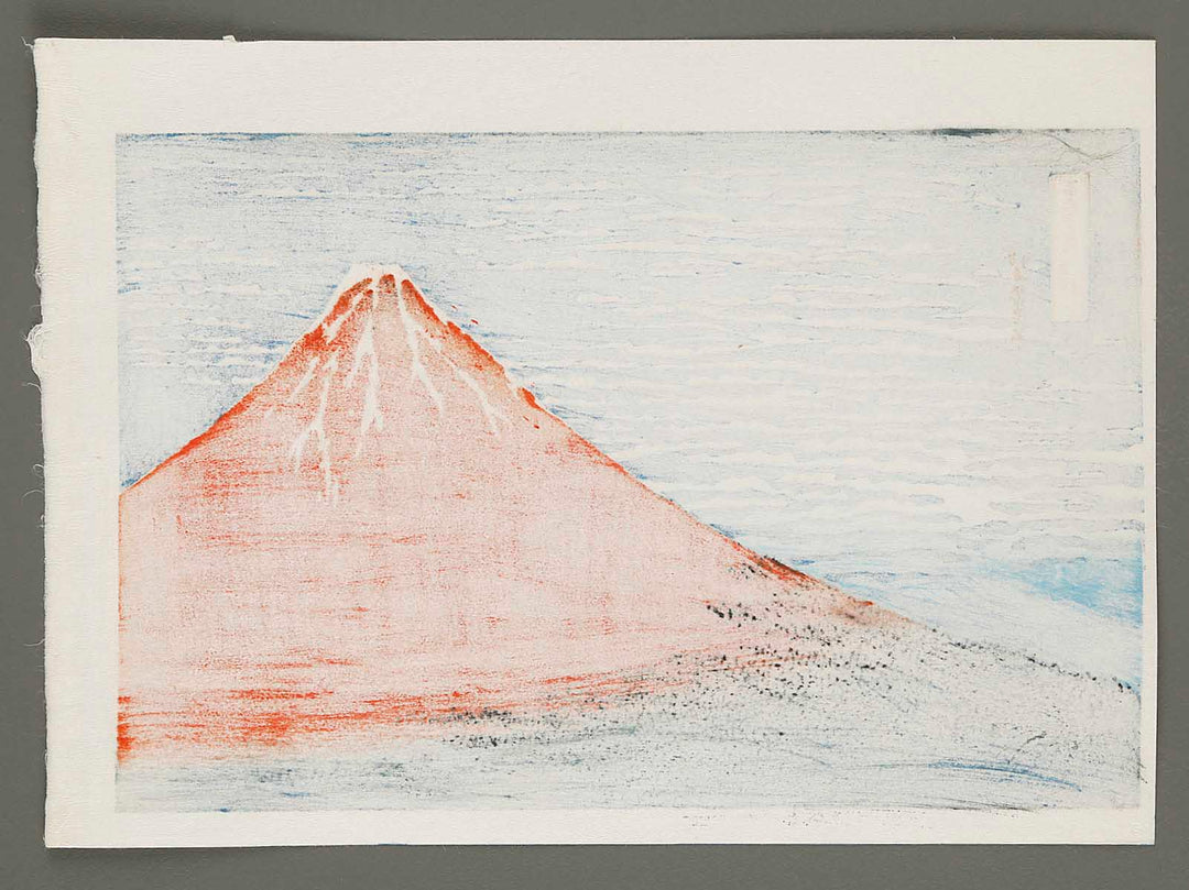 South Wind, Clear Sky from the series Thirty-six Views of Mount Fuji by Katsushika Hokusai, (Medium print size) / BJ288-470