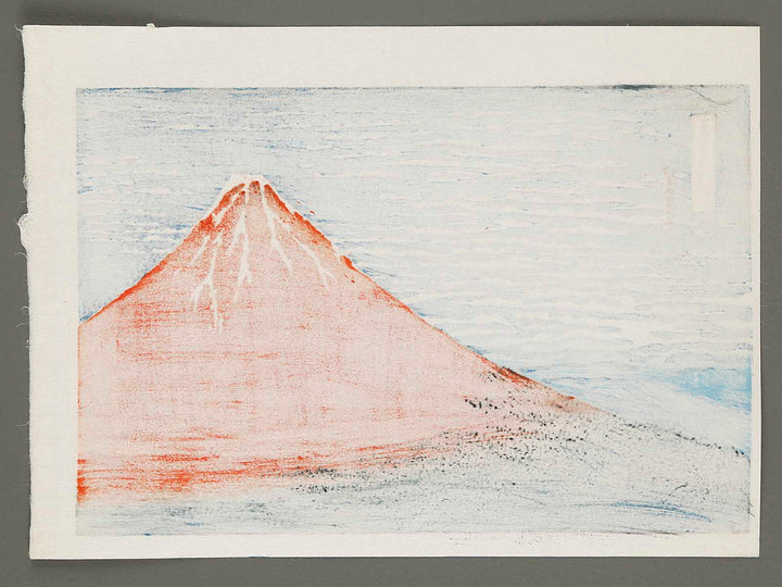 South Wind, Clear Sky from the series Thirty-six Views of Mount Fuji by Katsushika Hokusai, (Medium print size) / BJ288-470