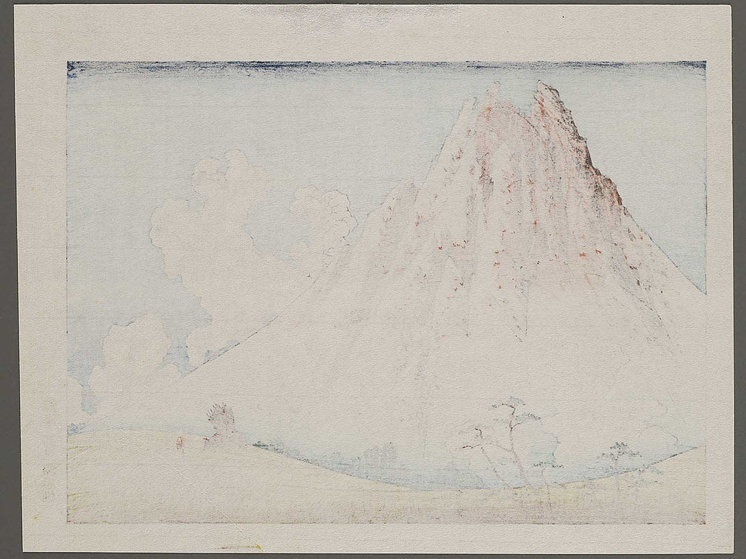 Mt. Fuji seen from Mishima in Koshu from the series Hokusai manga by Katsushika Hokusai, (Medium print size) / BJ321-706