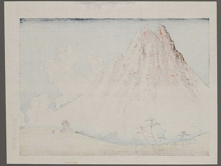 Mt. Fuji seen from Mishima in Koshu from the series Hokusai manga by Katsushika Hokusai, (Medium print size) / BJ321-706