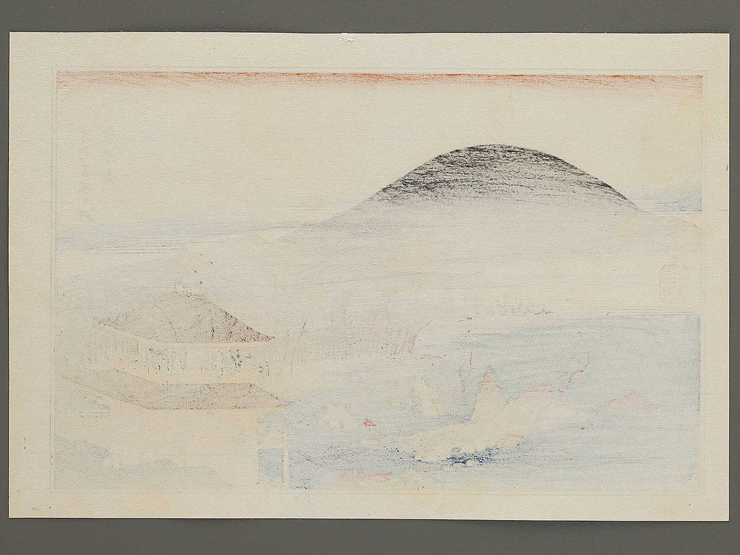 Kinkakuji from the series Kyoto meisho no uchi by Utagawa Hiroshige, (Medium print size) / BJ341-824