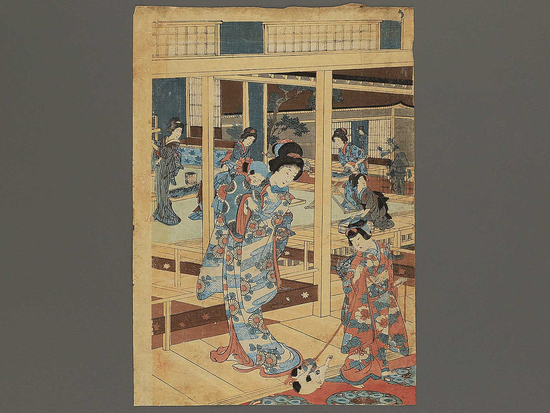 Kifujin yosan no zu by Yoshu Chikanobu / BJ343-931