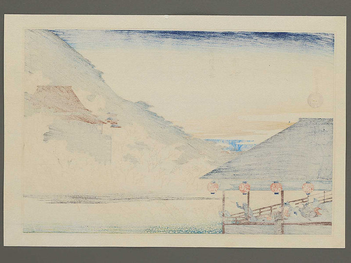 Kiyomizu from the series Kyoto meisho no uchi by Utagawa Hiroshige, (Medium print size) / BJ341-719