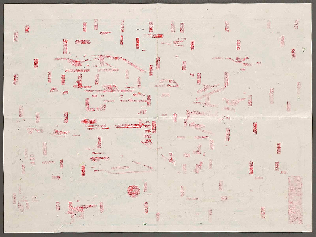 Map of Mt. Nikko by Onihira Kinshiro / BJ319-305