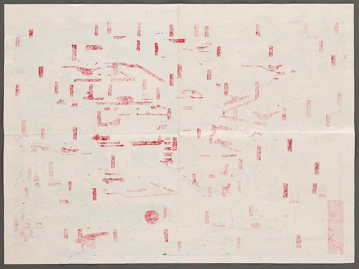 Map of Mt. Nikko by Onihira Kinshiro / BJ319-305