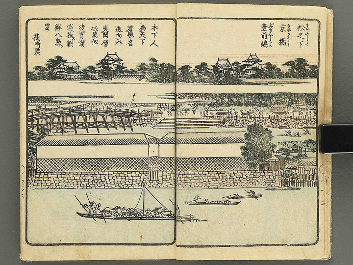 Yodogawa ryogan ichiran (Noborifune no bu) by Matsukawa Hanzan / BJ350-497