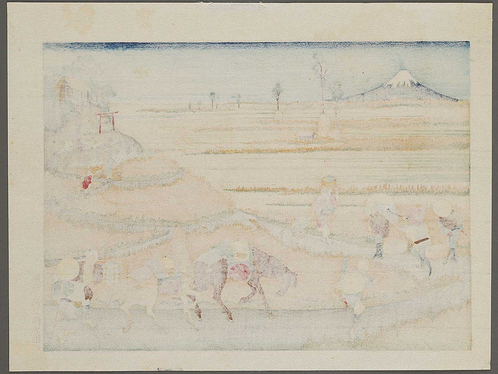 Hosaku no fuji from the series One Hundred Views of Mount Fuji by Katsushika Hokusai, (Medium print size) / BJ321-685